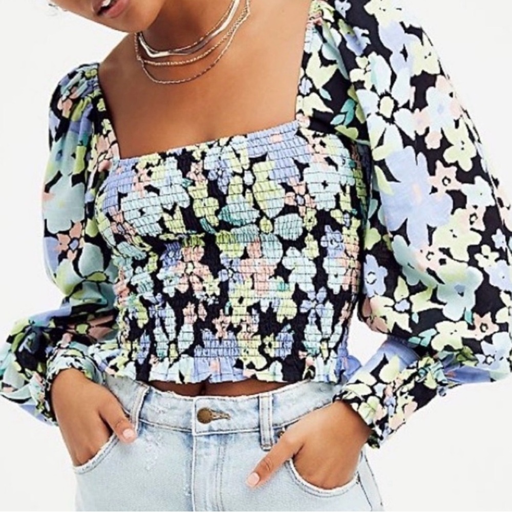 Free People Ariana Blouse